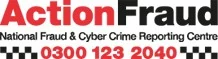 Historical Action Fraud National Fraud and Cyber Crime Reporting Centre graphic displaying 0300 123 2040.